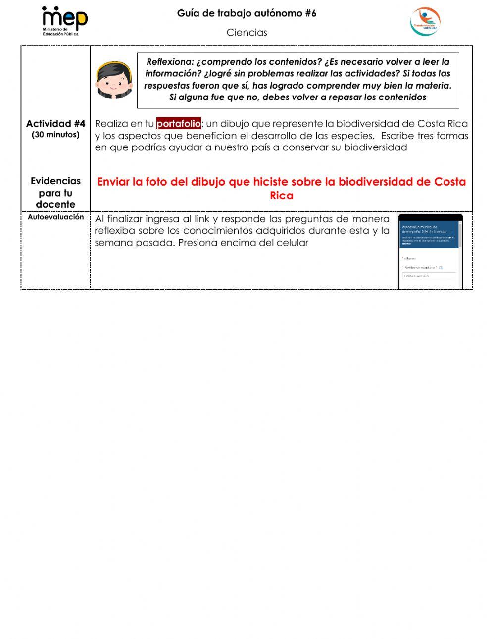 La Biodiversidad de Costa Rica