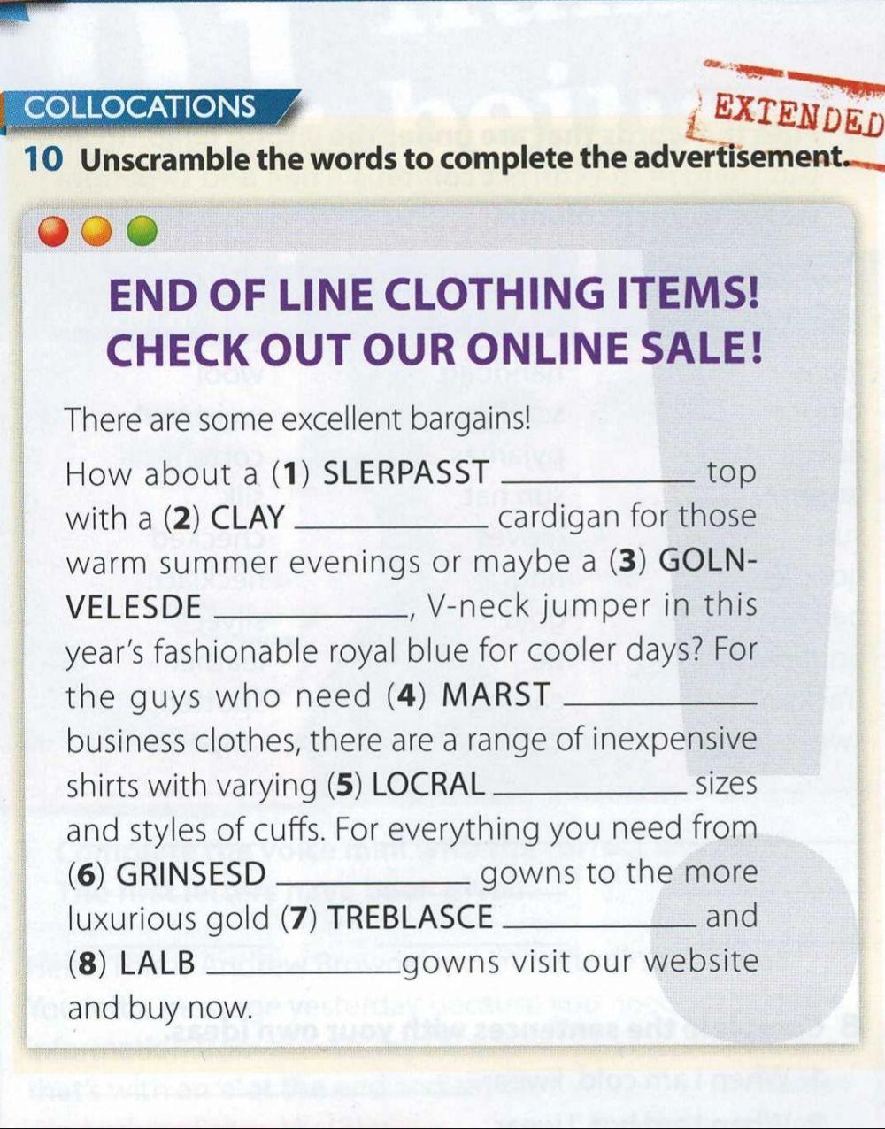 Get 200-1 Unit 1 p 6 ex 10