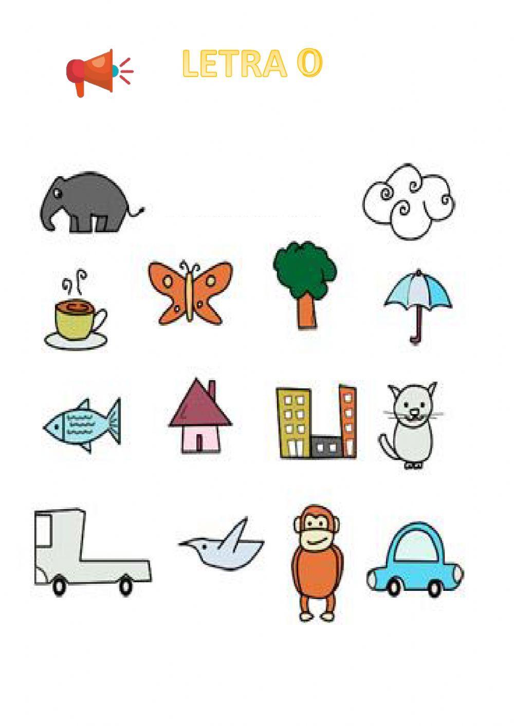 Letras del abecedario