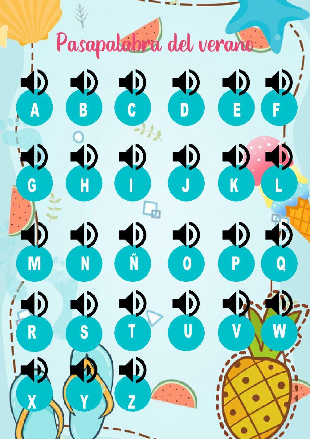 Rosco de pasapalabra