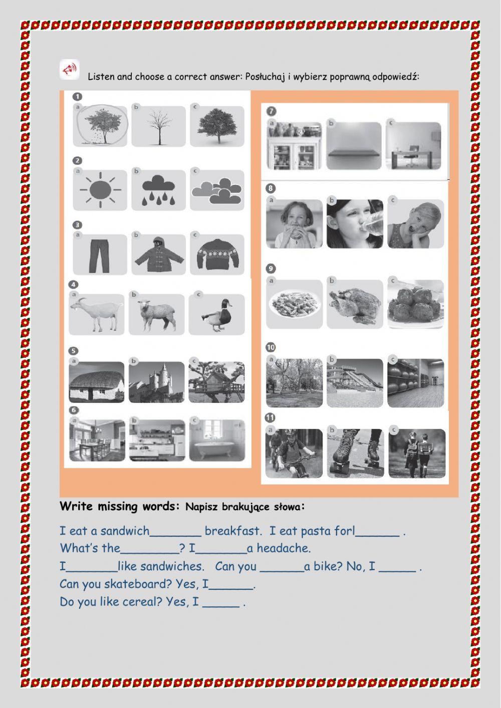 Bugs Team 2 end of year test