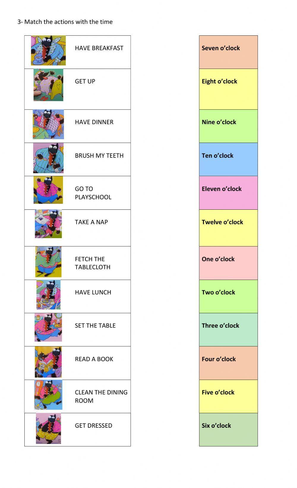 What's the time Mr Wolf?