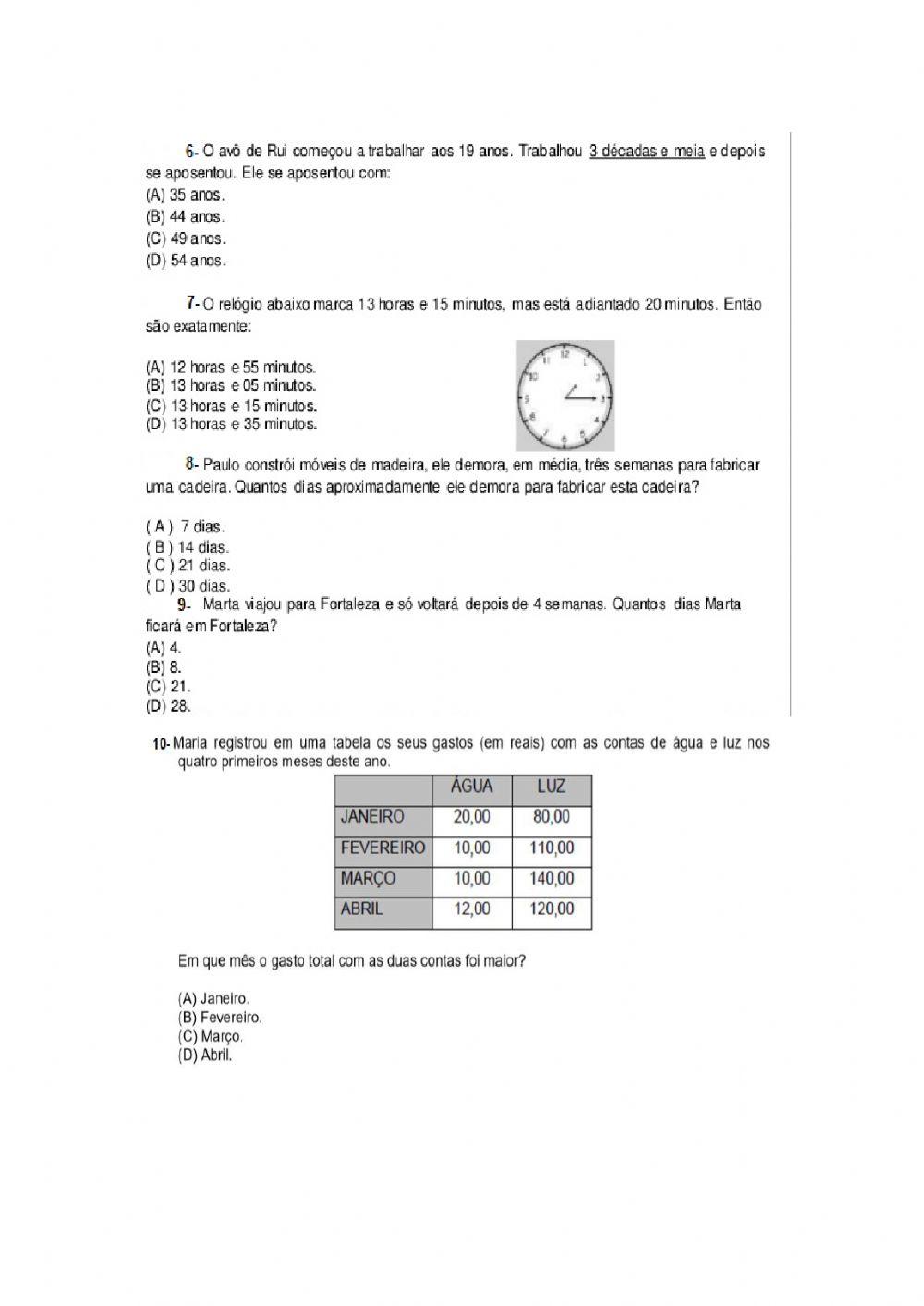 Bloco 2 - Atividades