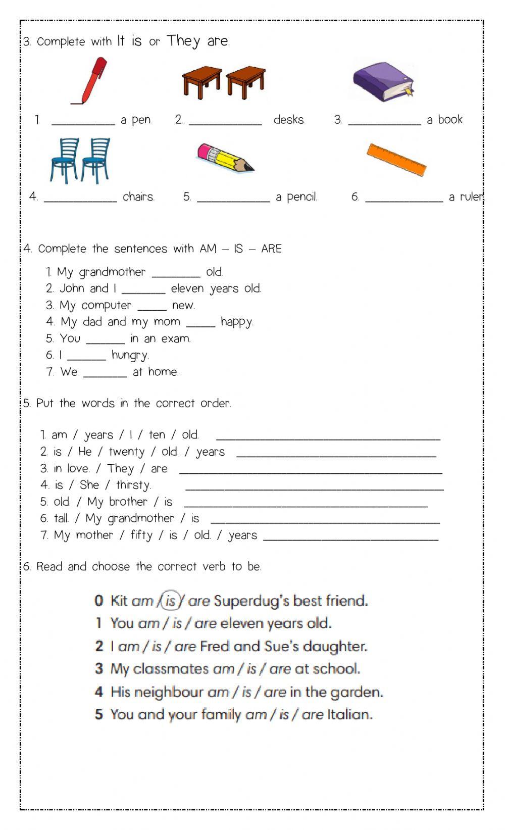 Grammar exam 1st Teens