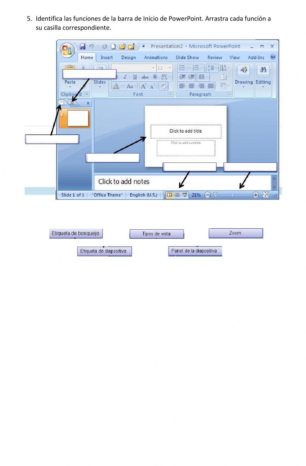 Cuestionario informática Cuarto