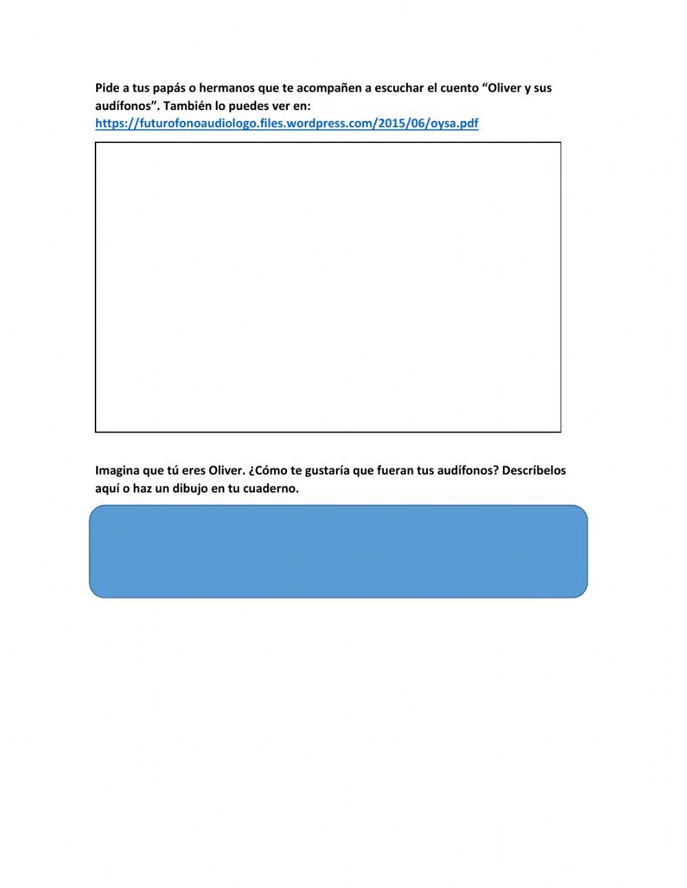 Oliver y sus audífonos