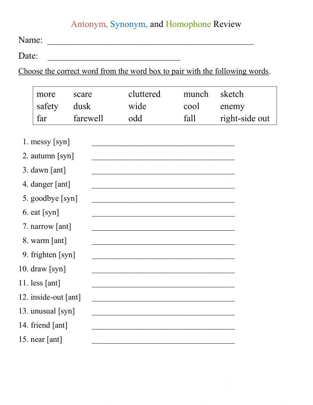 271577 Synonyms Antonyms Cordero16 LiveWorksheets 271577-synonyms-antonyms-cordero16-liveworksheets