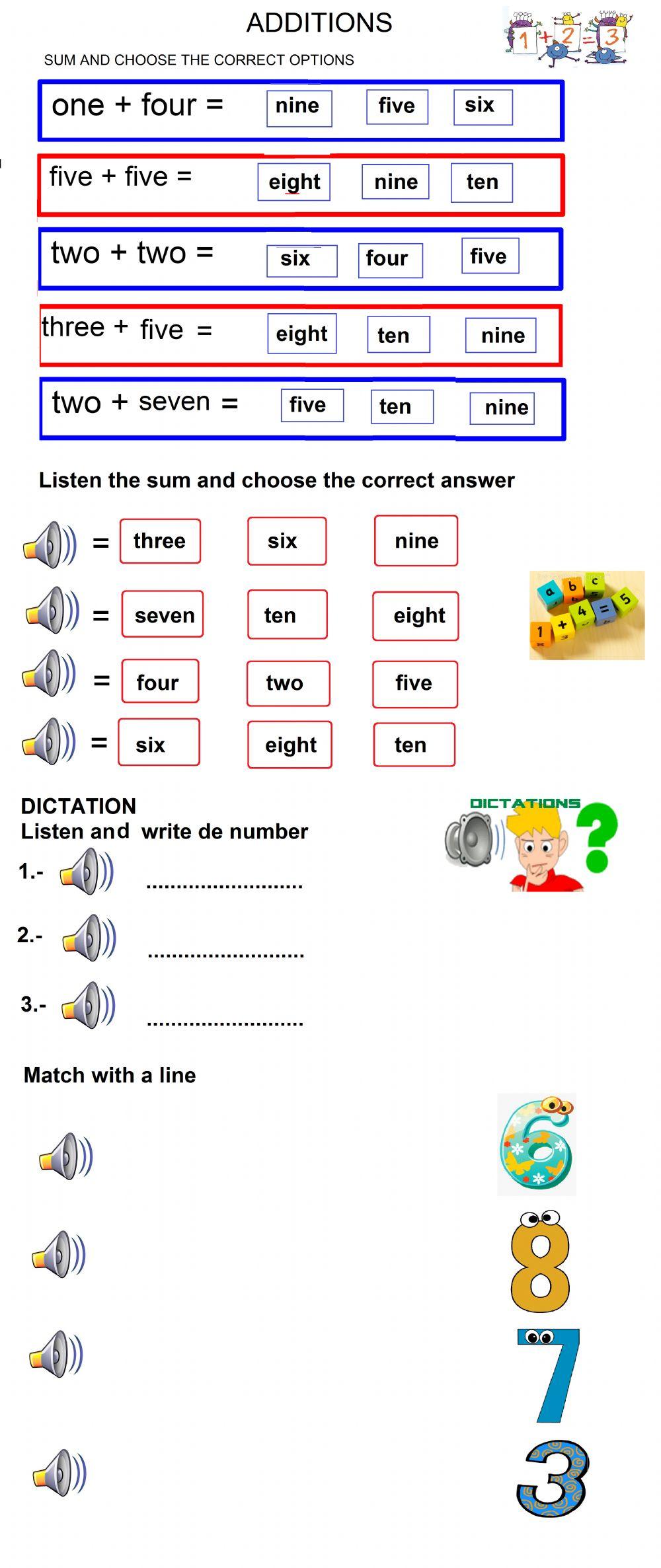 Numbers and sums
