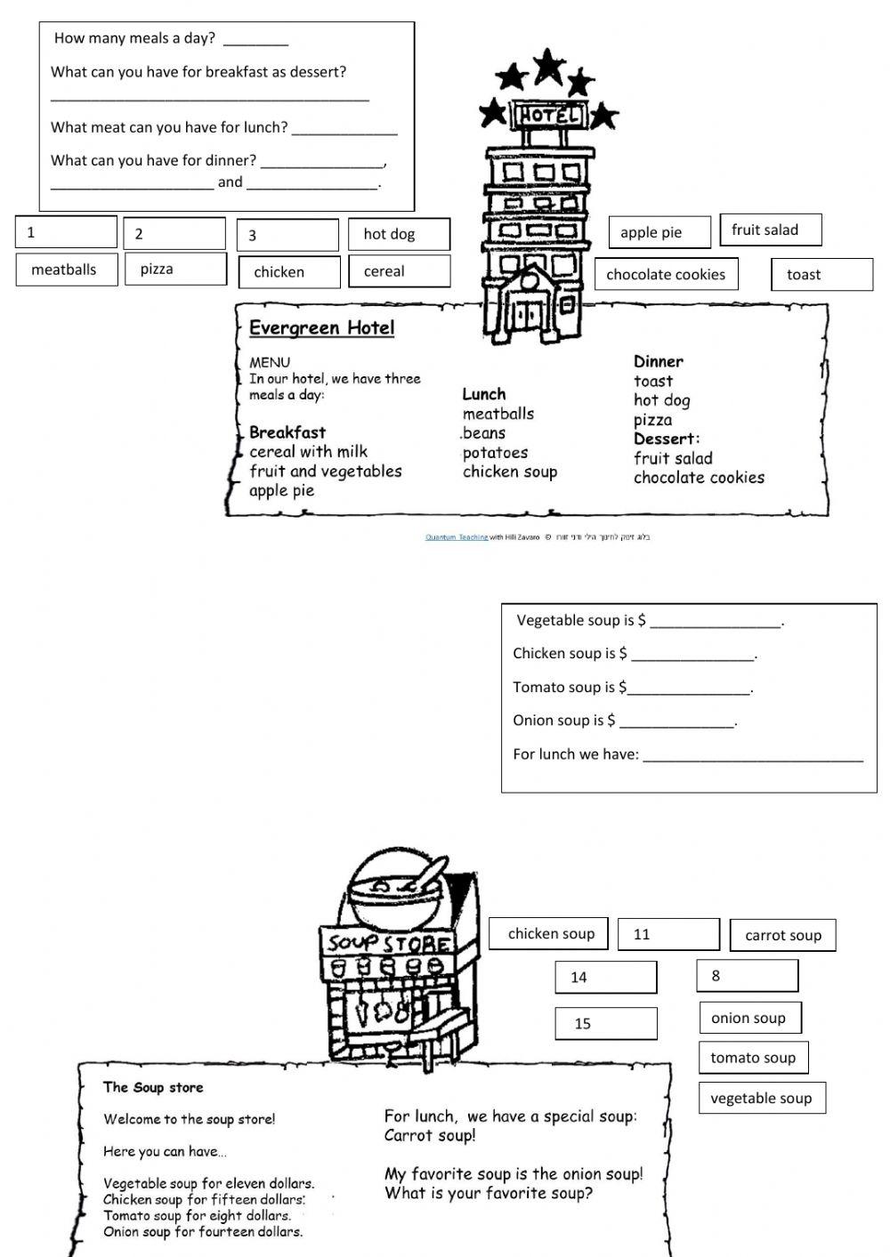 The Hotel and The Soup Store