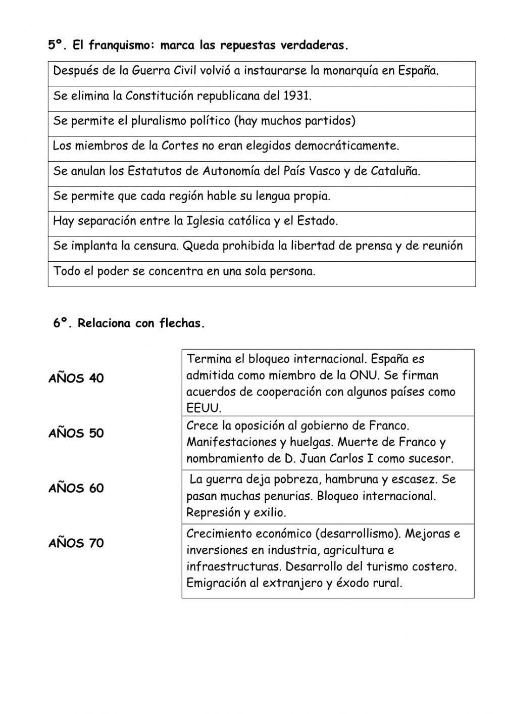 EDAD CONTEMPORÁNEA EN ESPAÑA. SIGLO XX-XIX (1)