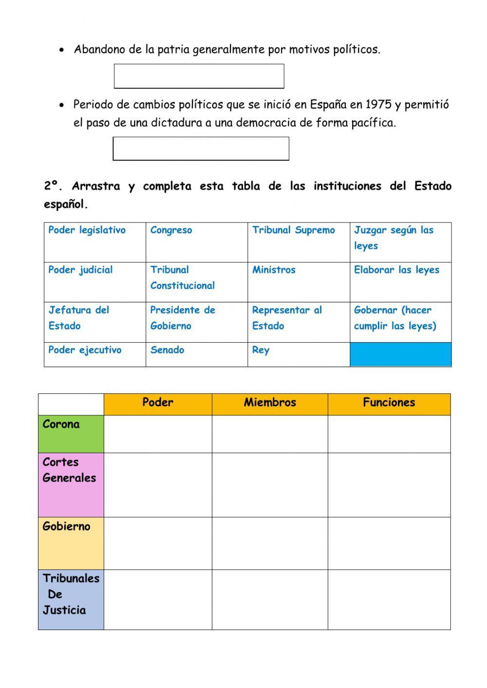 EDAD CONTEMPORÁNEA EN ESPAÑA. SIGLOS XX-XXI (2)