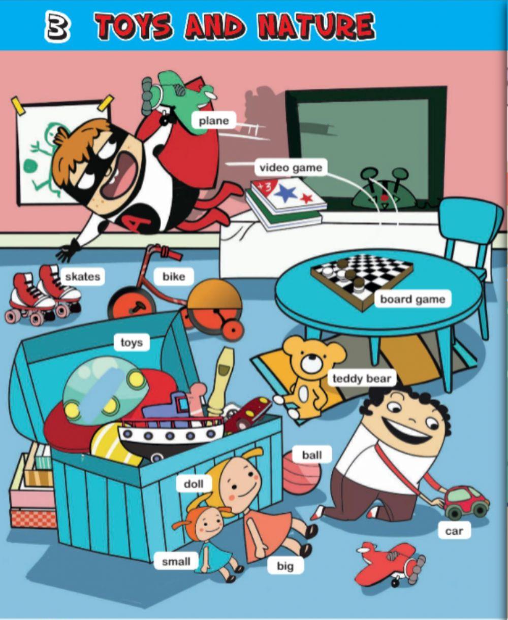 Listening: toys vocabulary