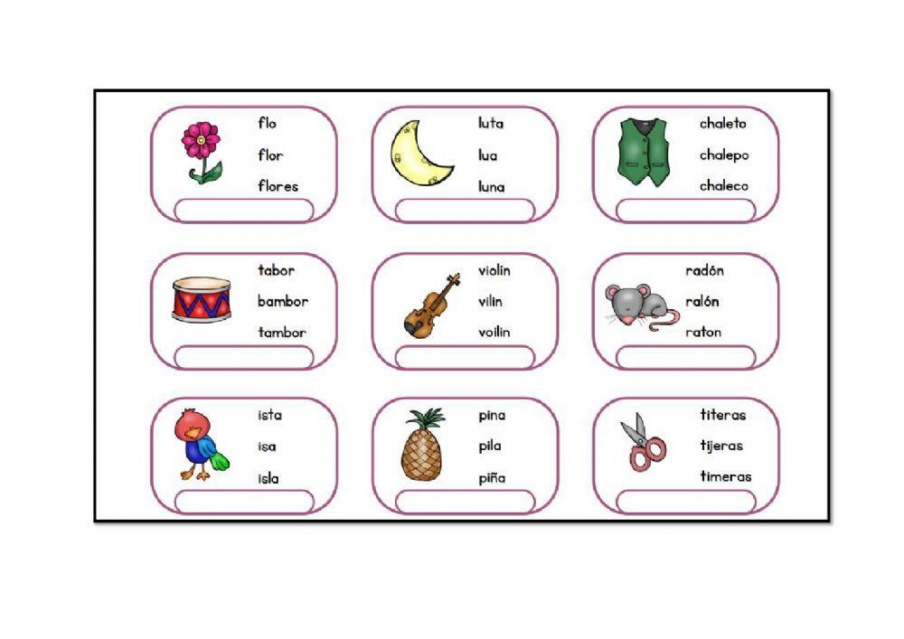 Corrección dislalias