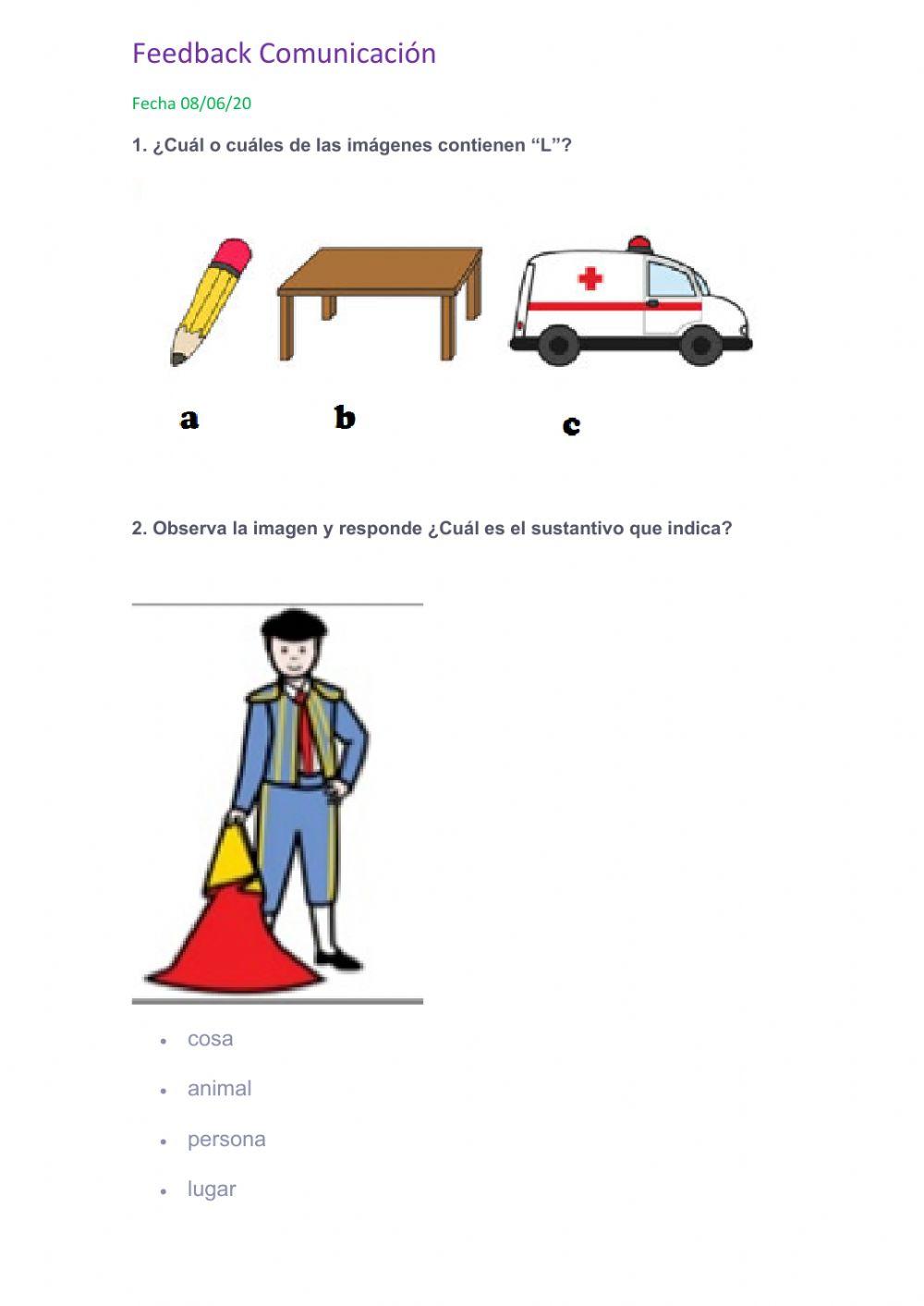 Feedback comunicación