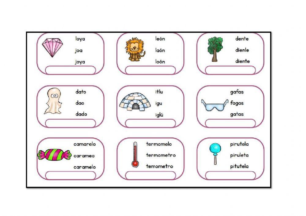 Corrección dislalias