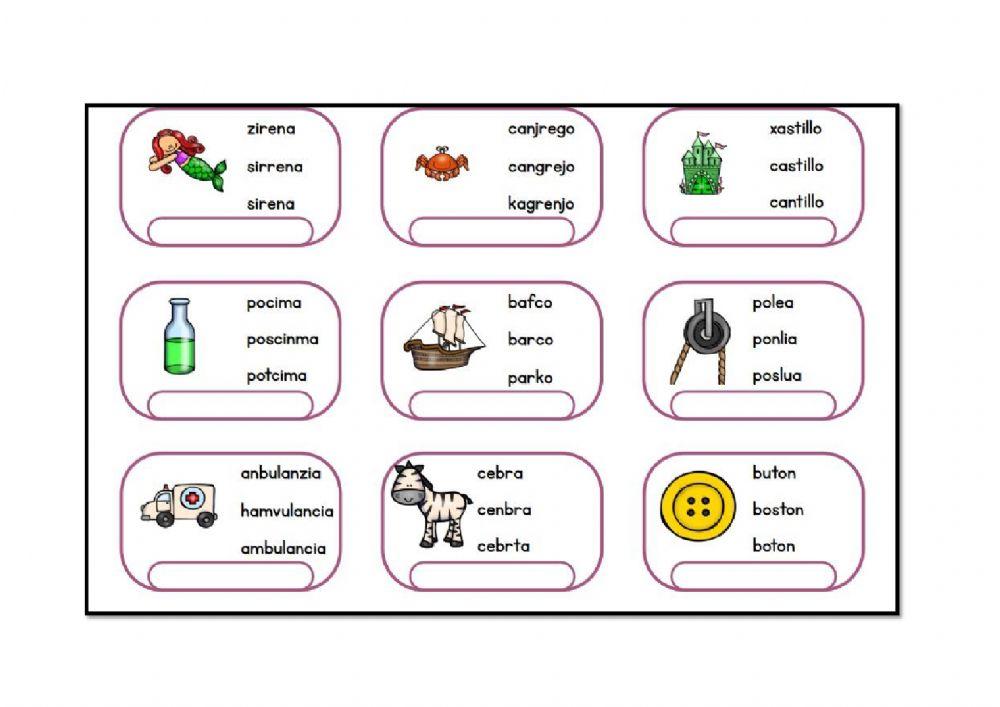 Corrección dislalias