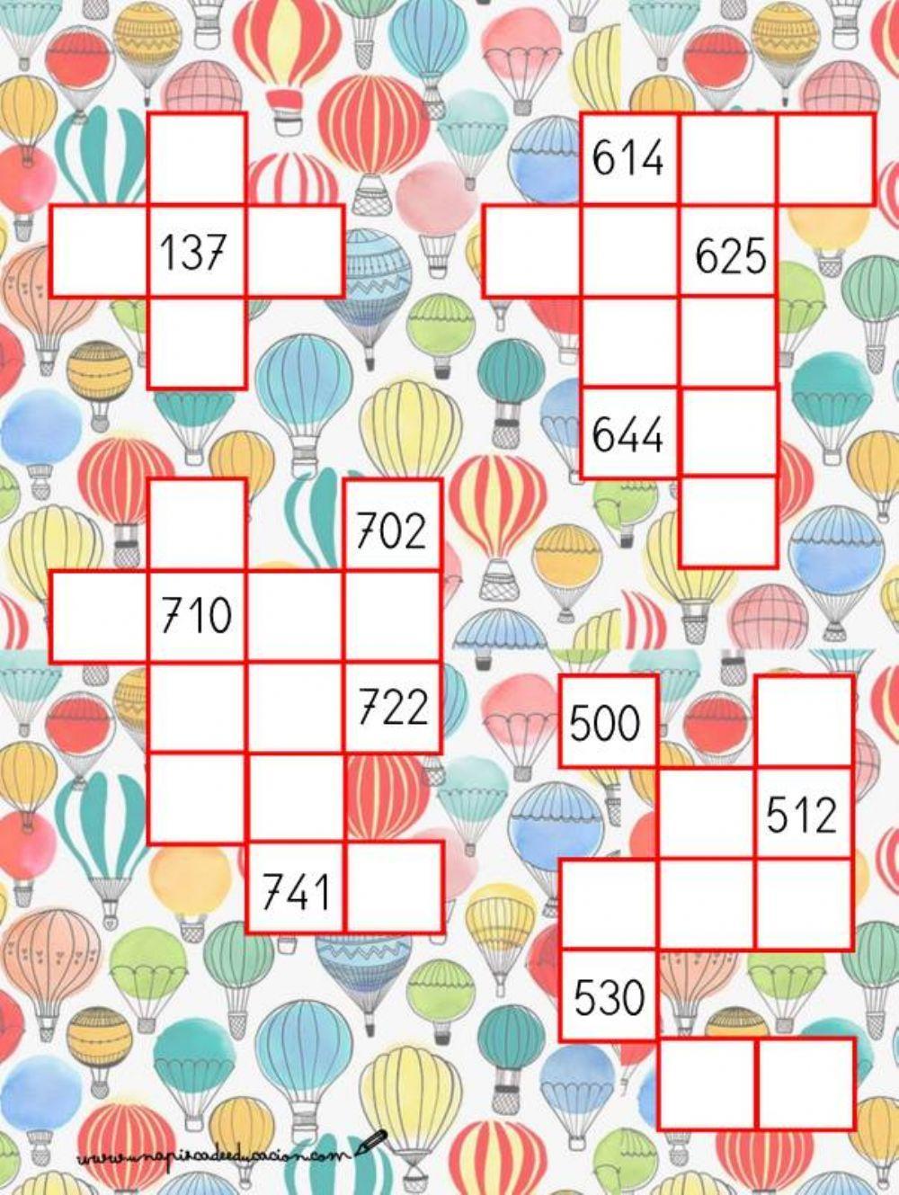 Tabla de los números