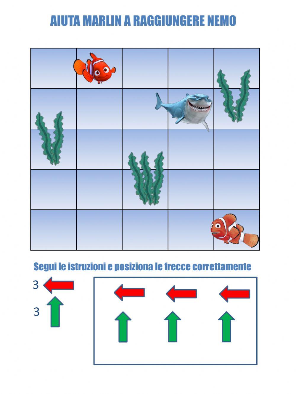 Percorso Nemo e Marlin