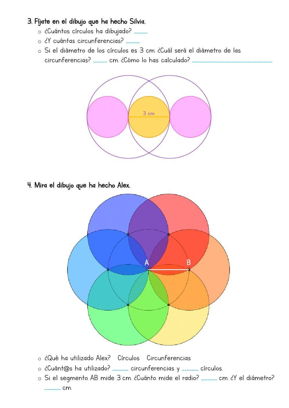 Cincunferencia y círculo