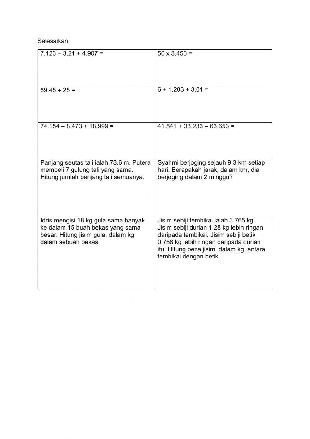 Ulangkaji Perpuluhan