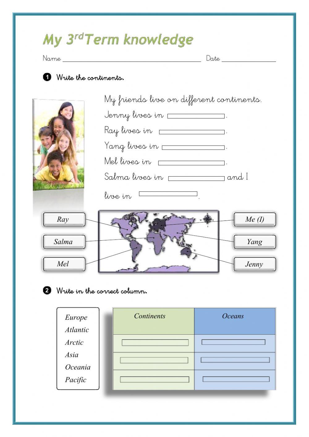 Our Planet and The Sky