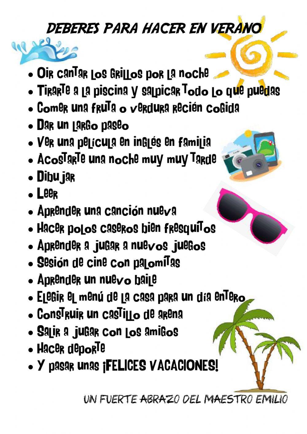 Vacaciones verano