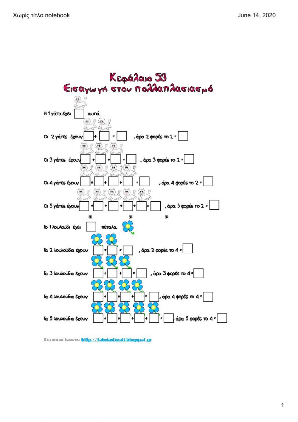 Πολλαπλασιασμός