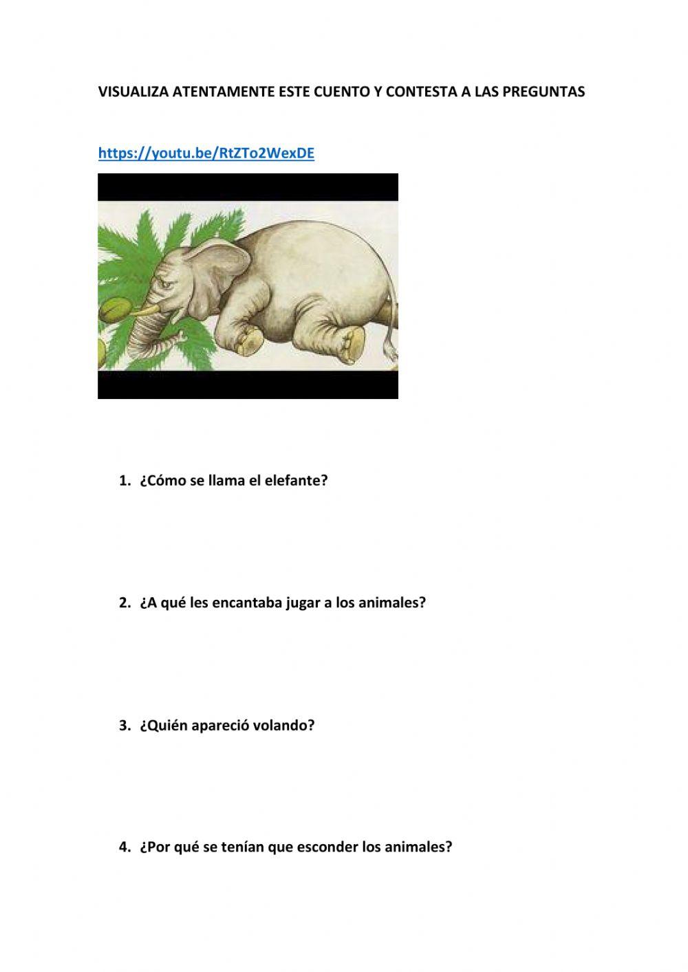 ¿Dónde puede esconder un elefante?
