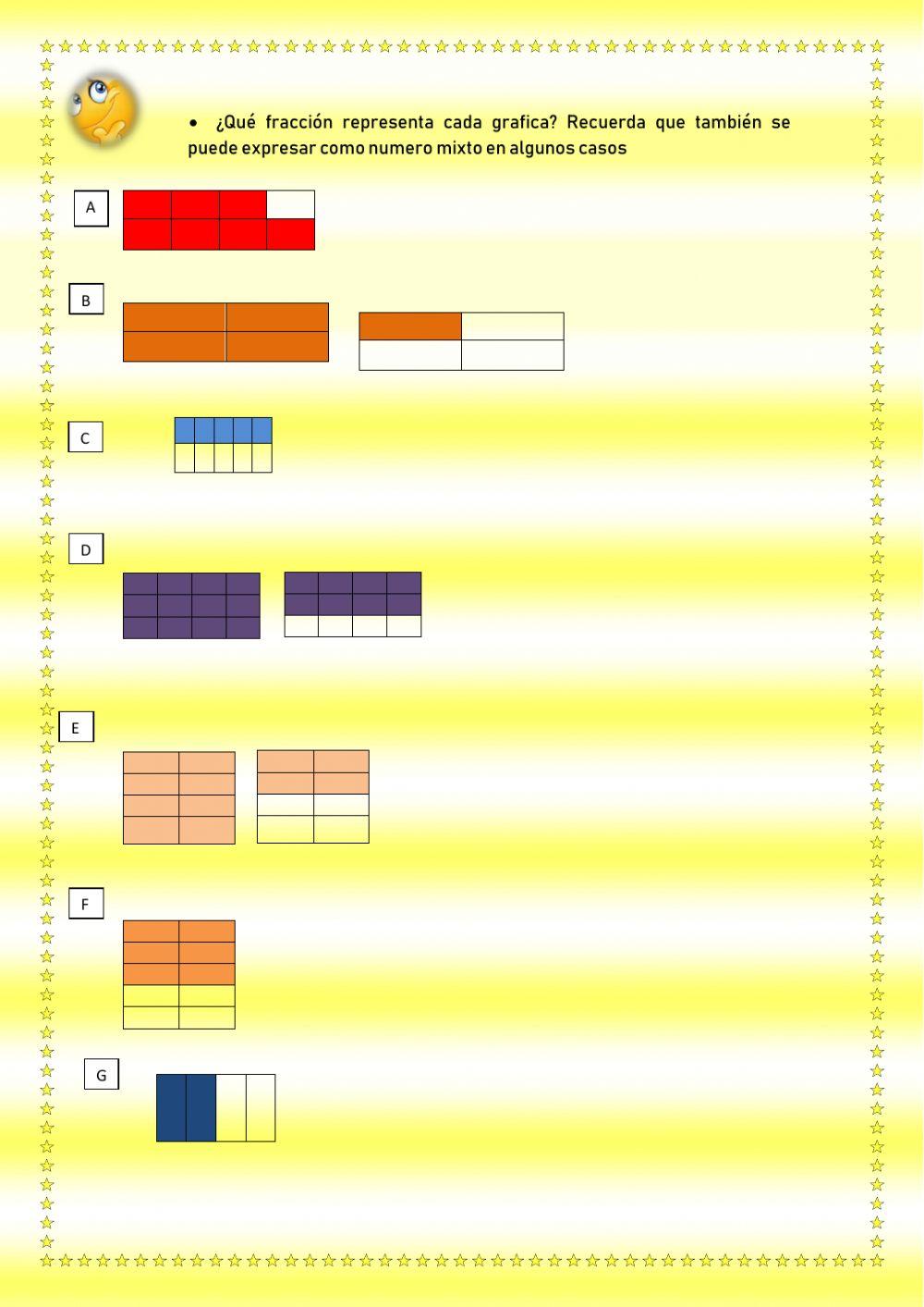 Fracciones (1): gráficos