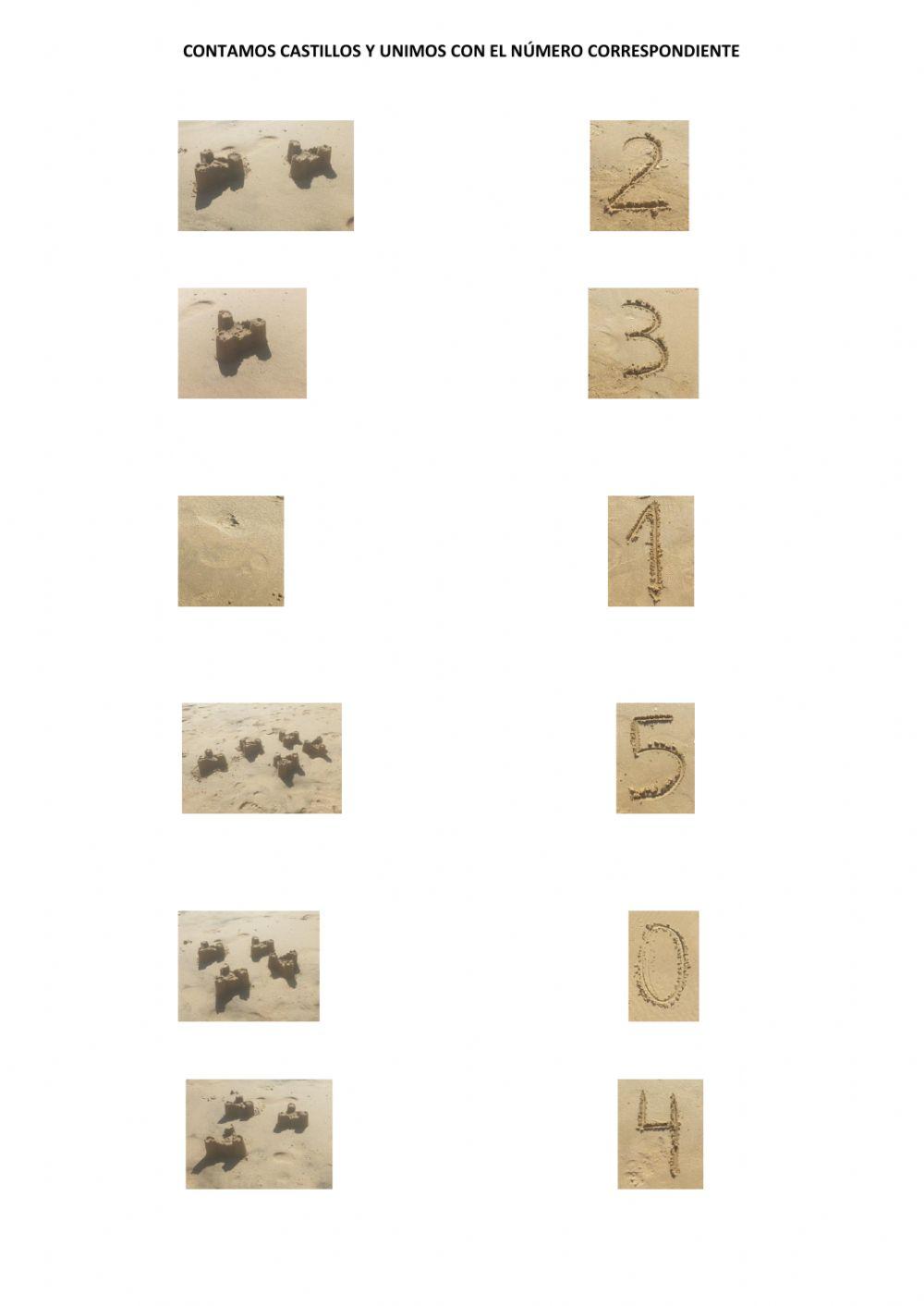 Asociar grafía-cantidad