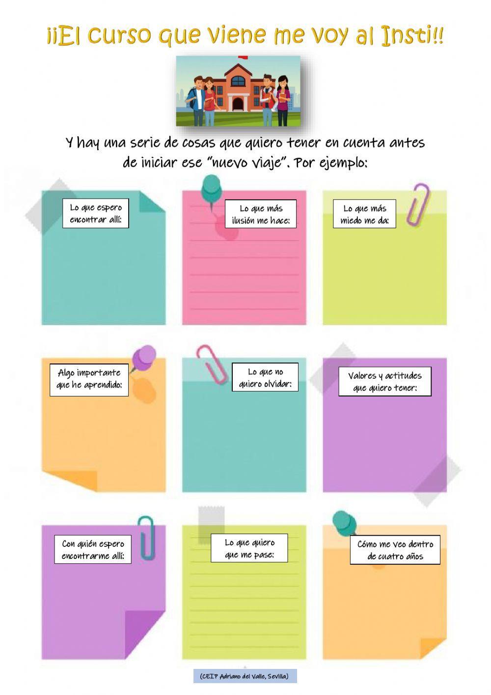 Mi paso al Instituto