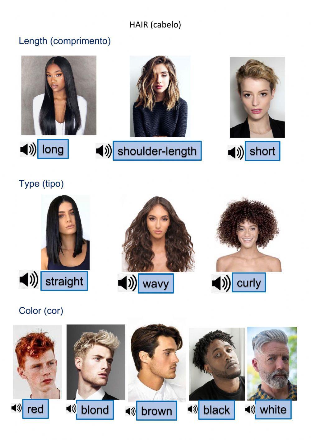 Hair description Hair description