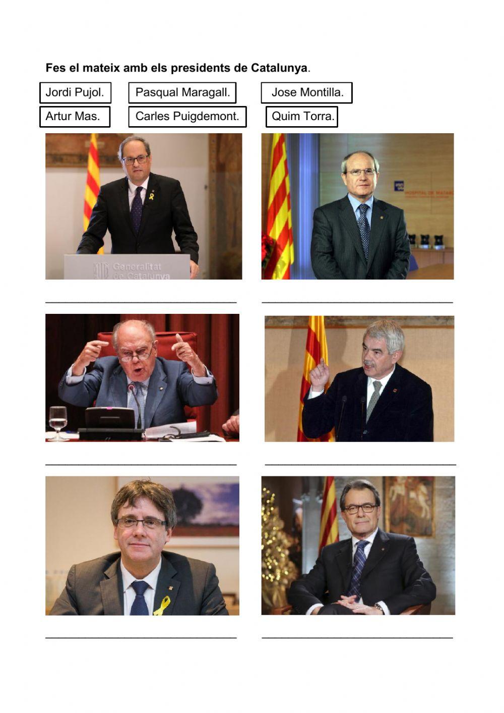 Caps Espanya i Catalunya