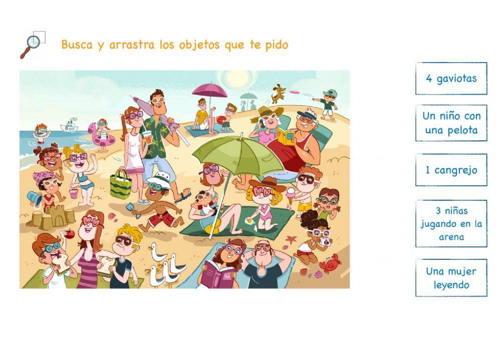 Atención: busca y encuentra