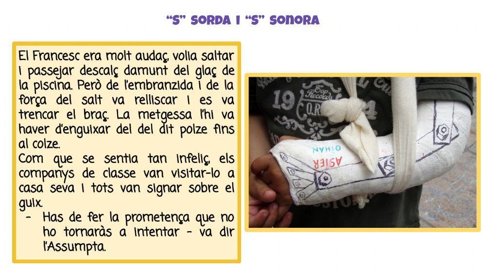 S sorda i S sonora (II)