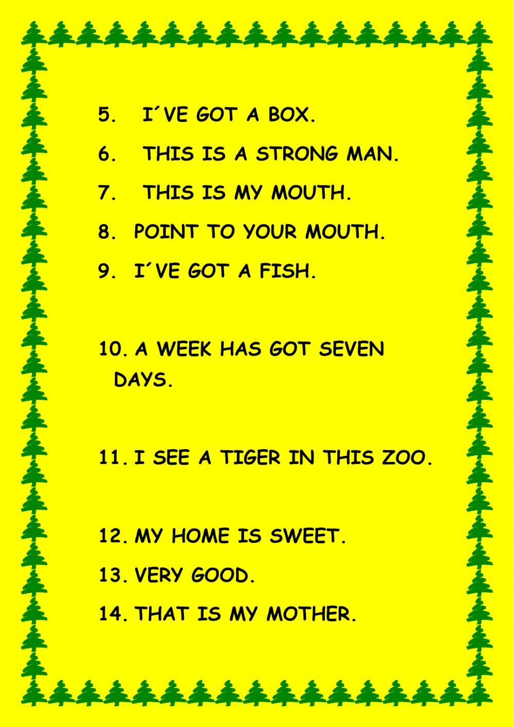 Jolly phonics group 6 & 7