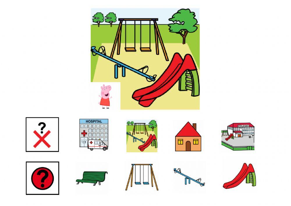 Donde esta? y que hay?