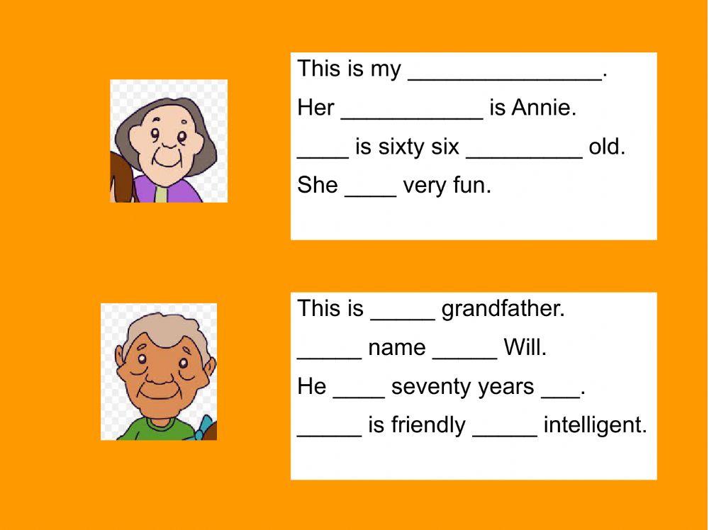 My family-grammar check