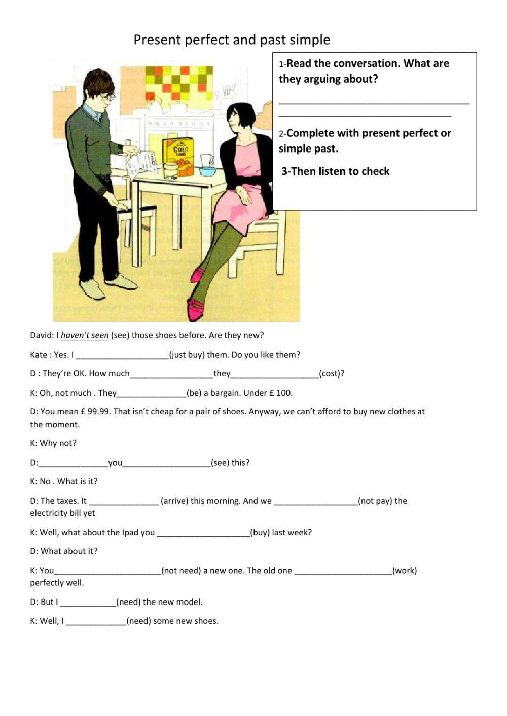 Present perfect vs Simple Past