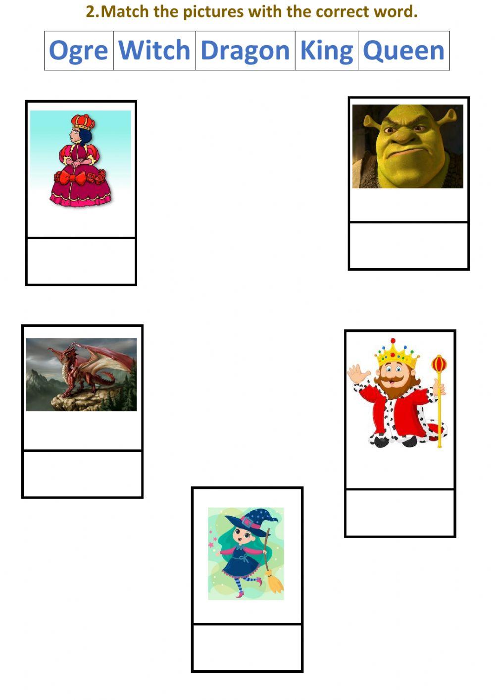 Fairy tales: vocabulary