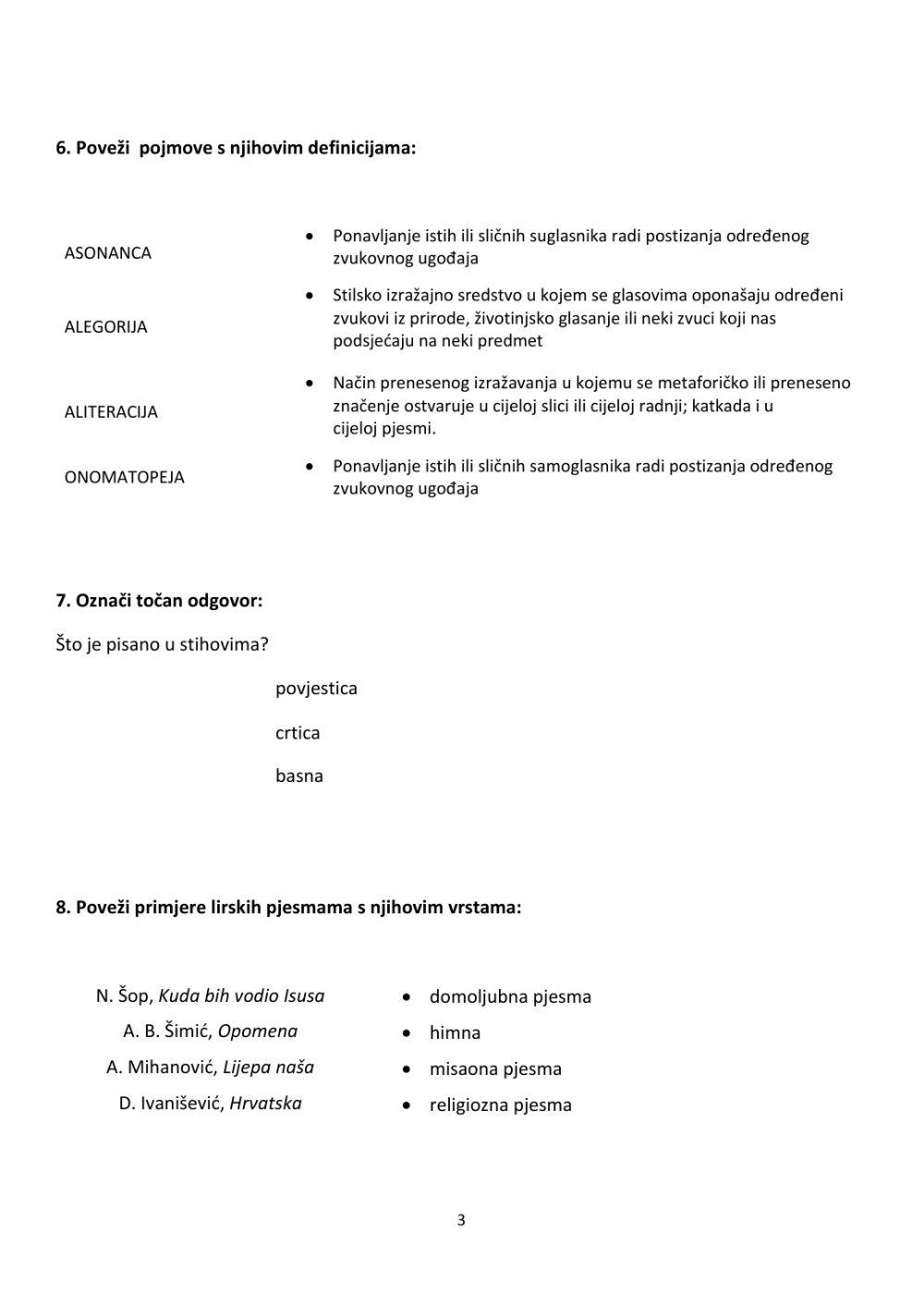 Završno - književnost 8.r.