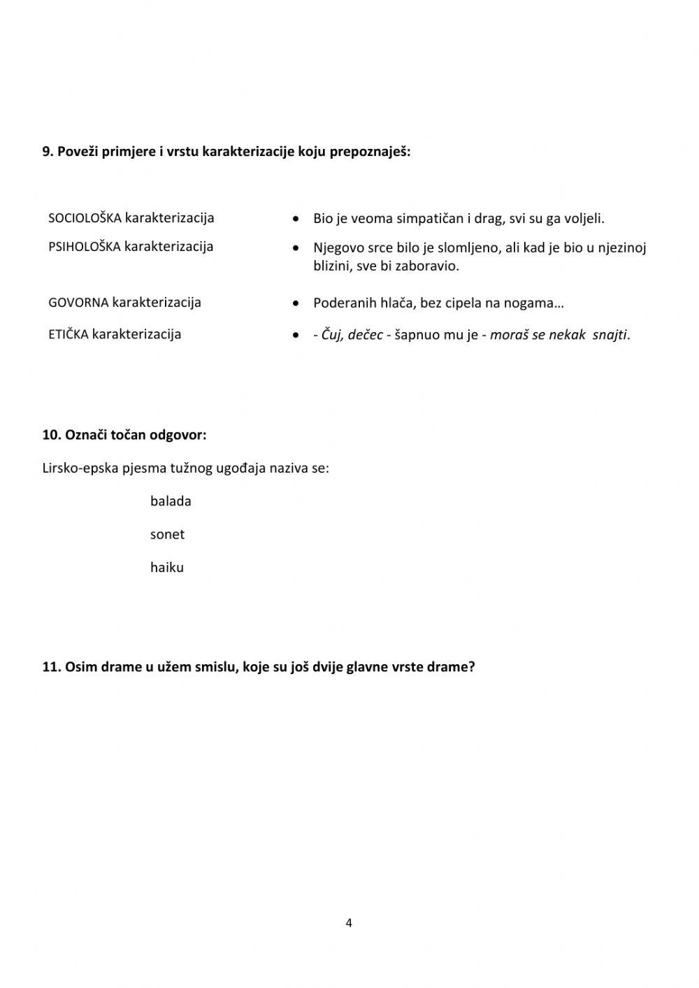 Završno - književnost 8.r.