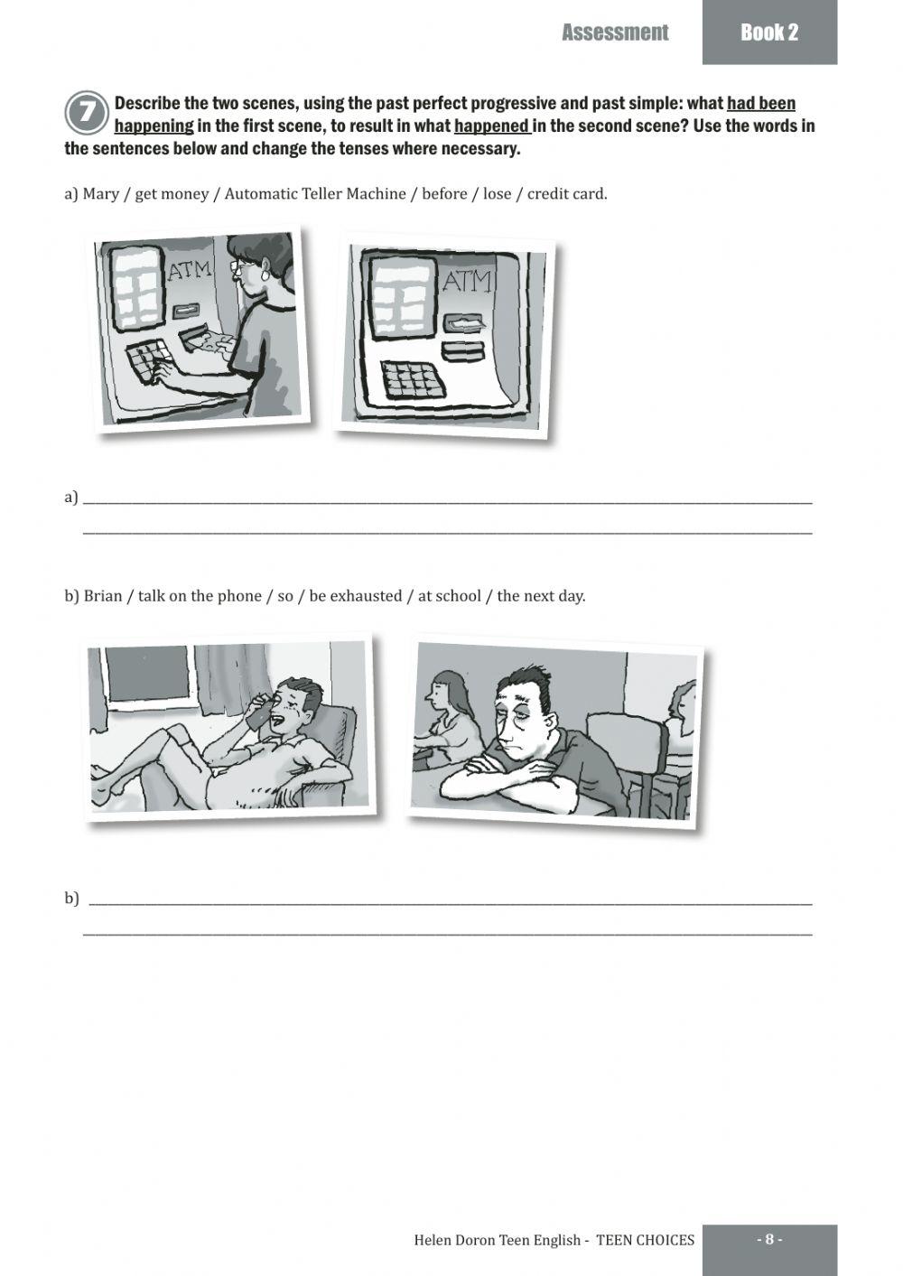 TC1 Test 2 online exercise for Live Worksheets