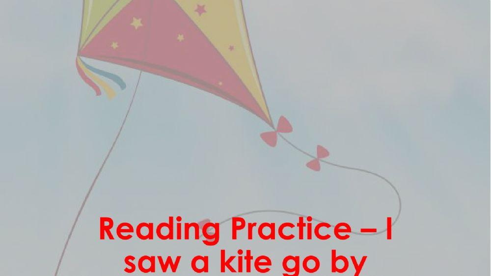 Reading comprehension - flying kites