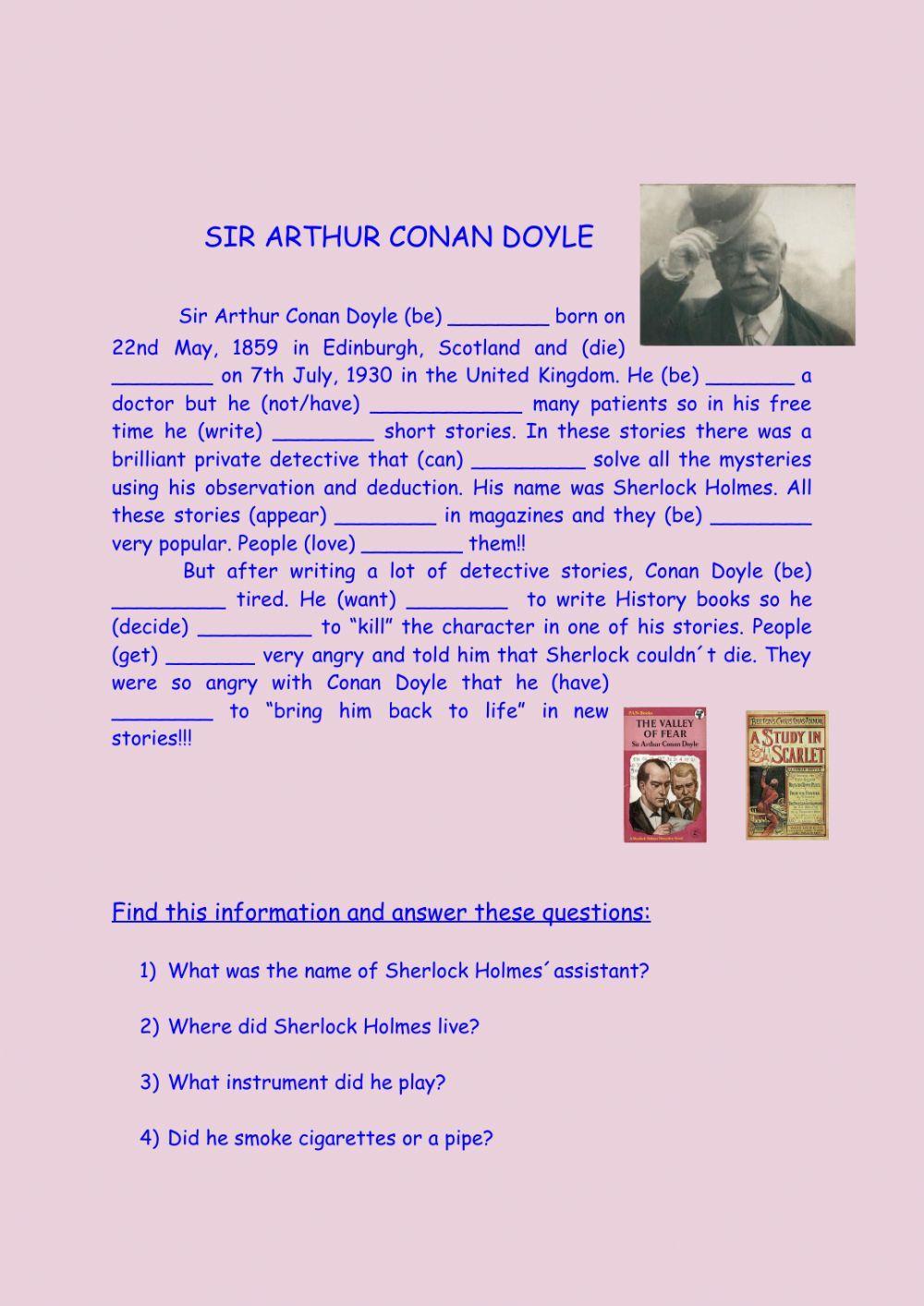 Sir Arthur Conan Doyle