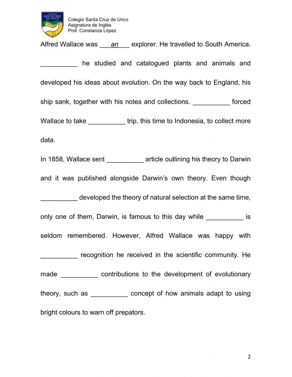 Grammar Practise IVº (2)