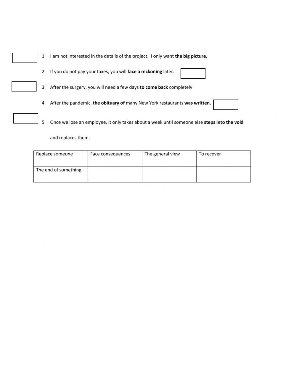 Real Estate Video Vocabulary