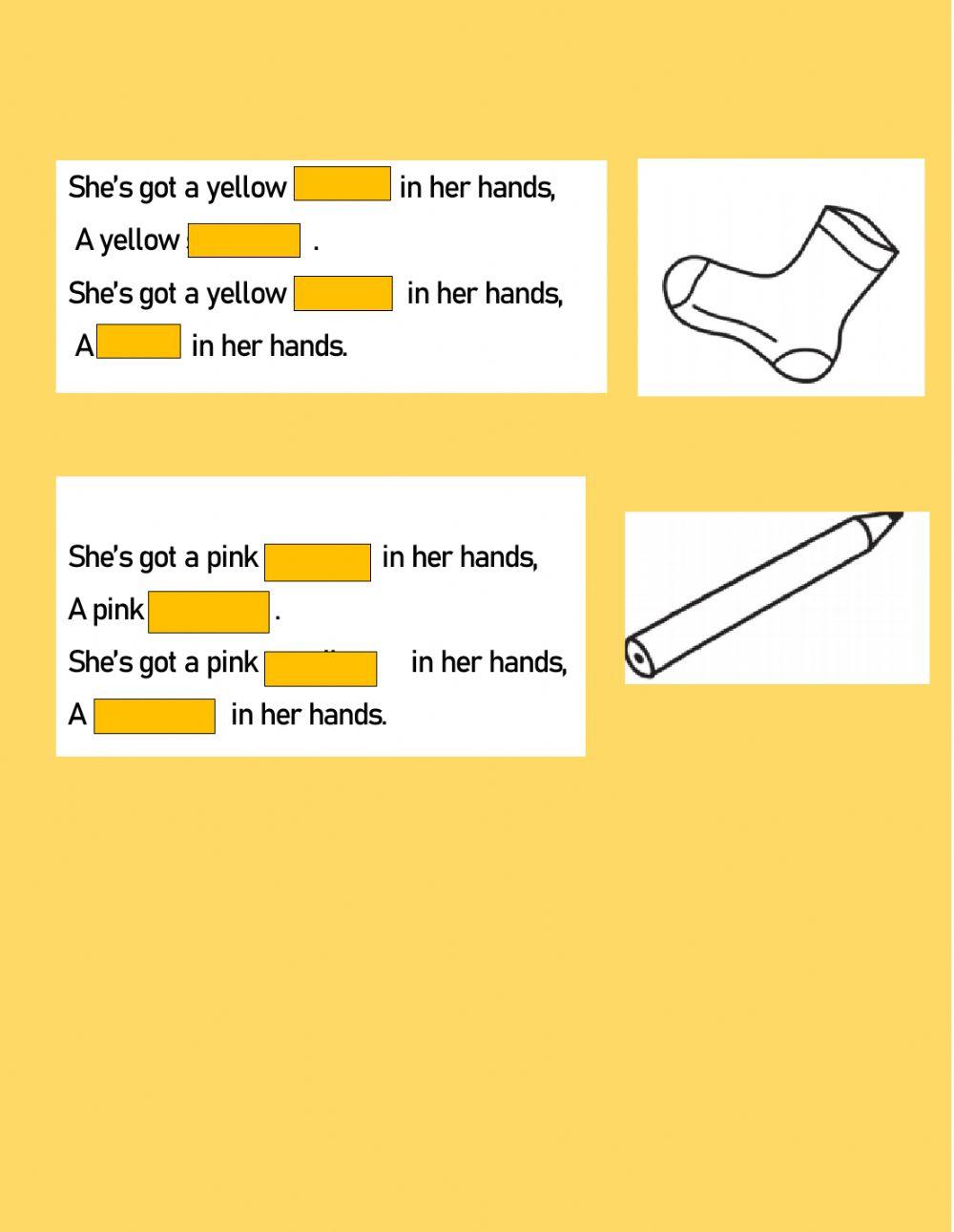 Kid-s box 1 unit 8 song