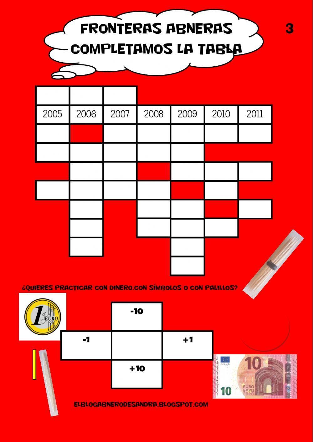 Tablas con fronteras 3