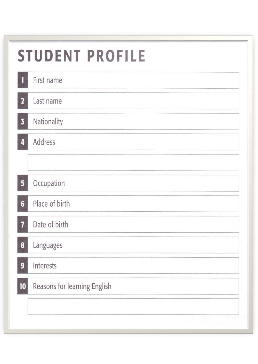 Student profile